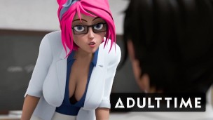 ADULT TIME Hentai Sex School – Hot Teacher & Students Fucking