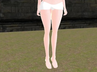 Emma Blonde girl shows off her tits in a slideshow videos