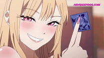 Gamer bro wants to play games all night but get’s interrupted by Stepsis’s blowjob – ANIME HENTAI