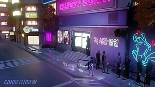 Hot sex with Widowmaker from Overwatch