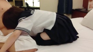 I feel like plunging into the slimy pussy of a high school girl in a sailor suit. Amateur Creampie