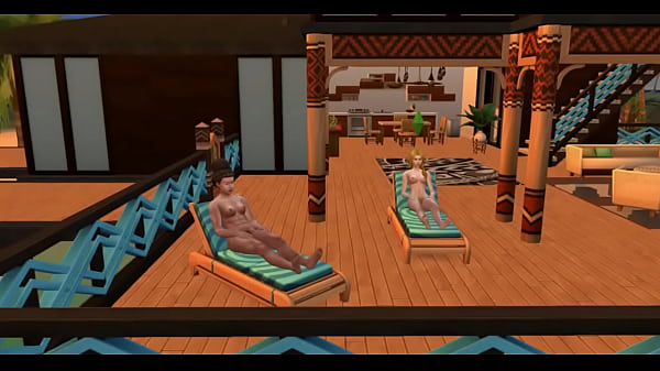 Leila Illes and Oliana Ngata are getting wet by hot sex