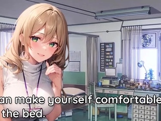 Mommy Nurse Helps You with Your Ejaculation Problem JOI