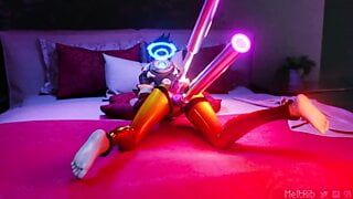 Overwatch Tracer and Widowmaker