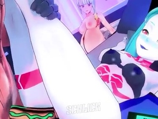 Rebecca wants a baby too~ (Cyberpunk Edgerunners) [CombatWom