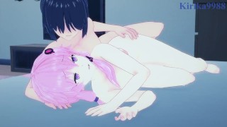 Yuzuki Yukari and I have intense sex at home. – VOCALOID Hentai