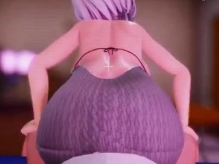 Black mask sister’s back part-time job