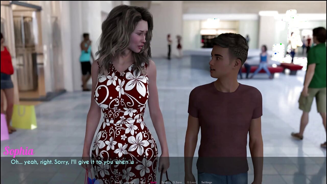 Day 17 – Free – Part 3 Dylan bought Sophia sexy clothes