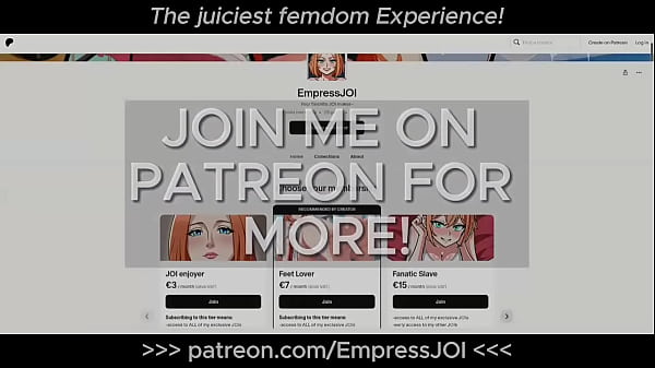 (Hentai JOI) A RICH Woman Uses You as Her Footstool