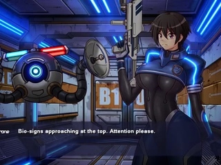 Hentai redhead gives blowjob and having sex