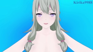 Kusanagi and I have intense sex on the beach. – Project SEKAI Hentai