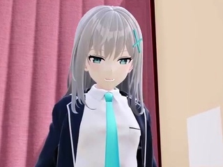 Shiroko the prostitute followed by a creepy man fall to