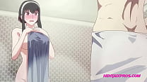 Step Brother and Sister Fucking In the Bathroom – UNCENSORED HENTAI