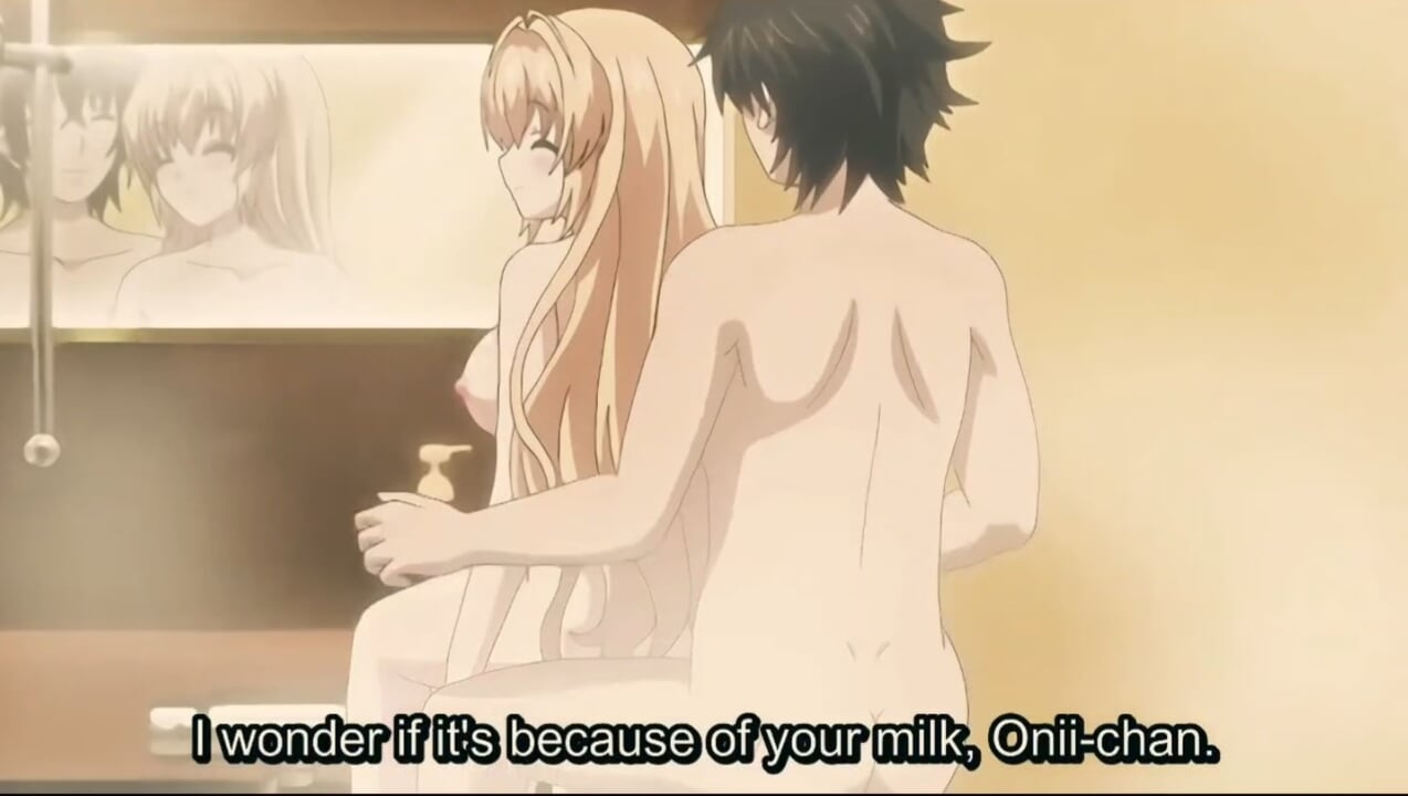 busty young girl asking for cock milk and masturbating with her big tits