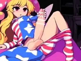 clownpiece jacking off