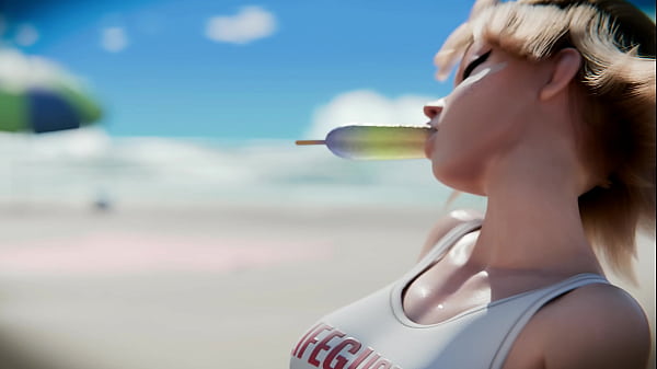 Couldn’t Resist Kiriko At The Beach