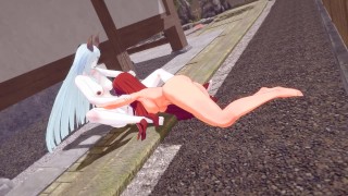 【KAGUYA OTSUTSUKI】【FUTANARI 3D】【KUSHINA UZUMAKI】【 NARUTO】