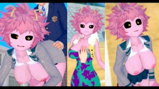 [Hentai Game Koikatsu! ]Have sex with Big tits My Hero Academia Mina Ashido.3DCG Erotic Anime Video.