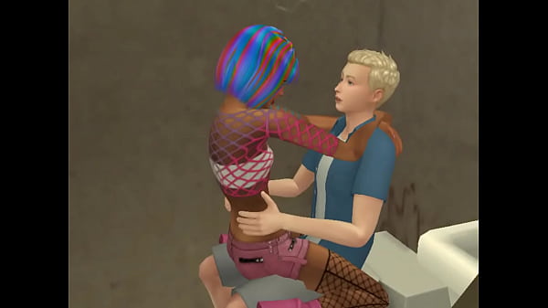 My wife doesn’t want to fuck me anymore so I took a teen prostitute to fuck in a public bathroom