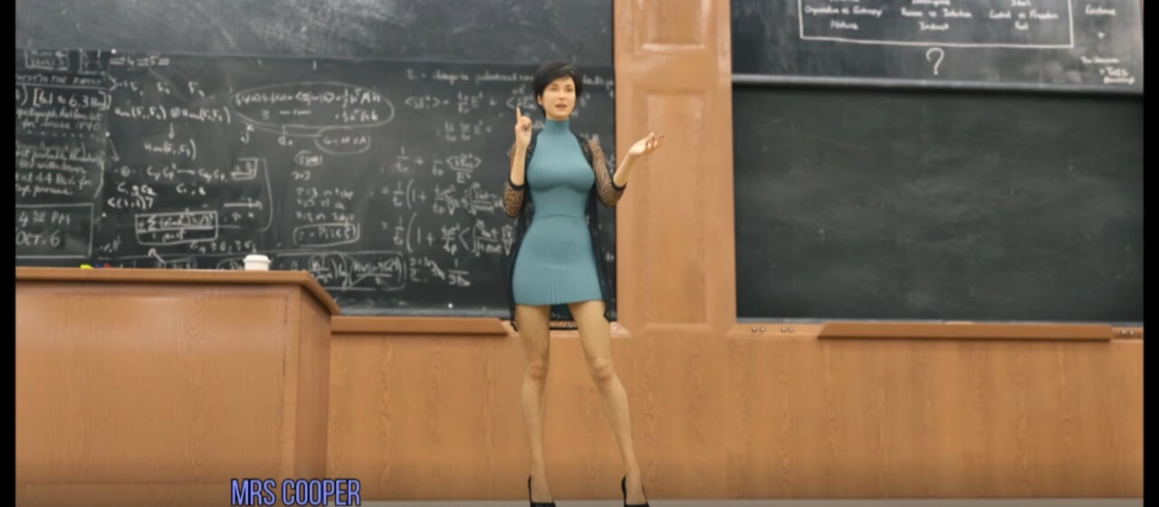 UOP #02 – Perfect MILF Teacher – 3D Porn Games