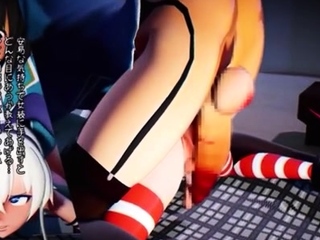 Women’s Shimakaze-kun and tall Futanari Layers are reversed