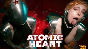 Atomic Heart ! Threesome with ballerinas ! Femdom – MollyRedWolf