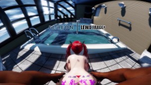 Azur Lane – Honolulu Pool Doggy [4K VR UNCENSORED HENTAI]