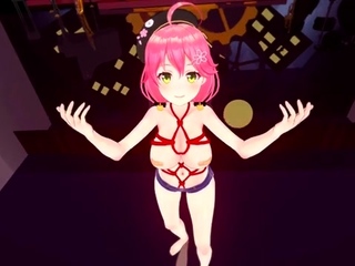 MMD Miko Sakura [Haniwa’s Miniature Garden]