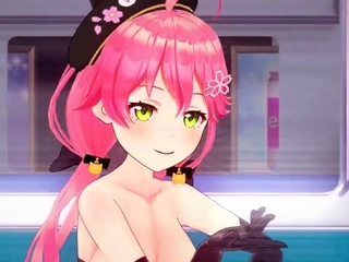 MMD Miko Sakura [Haniwa’s Miniature Garden]