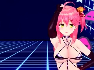 MMD sakura miko [Haniwa’s Miniature Garden]