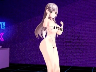 MMD Shirogane Noel [Haniwa’s Miniature Garden]