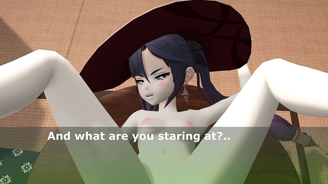 Mona Genshin. A date in Inazuma didn’t go according to plan and ended in hot sex…