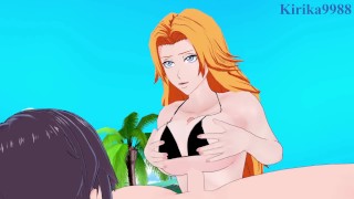 Rangiku Matsumoto and I have intense sex on the beach. – BLEACH Hentai