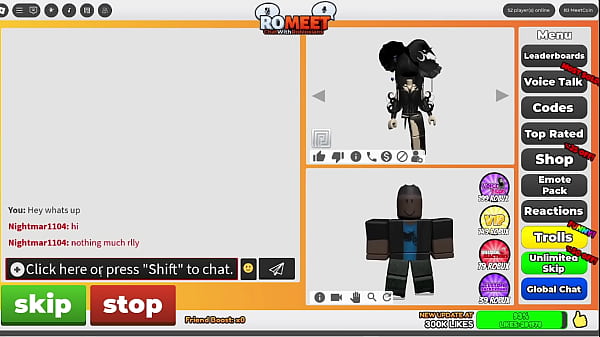 RoMeet: 4 – hot emo rich thot gives head