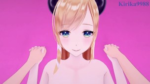 Yuzuki Choco and I have intense sex in a secret room. – Hololive VTuber POV Hentai