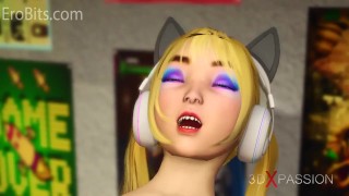 Esmeralda. GamerGirl Banged by Games’ Main Character. Futanari 3d animated Rule 34 Parodies