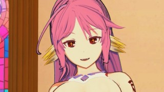No Game No Life – Jibril 3D Hentai