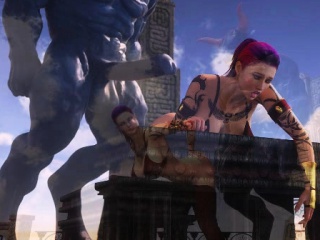 3D Busty Girls Fucked Rough by Creatures!