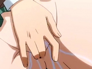 Busty anime chick sucks cock and fucks