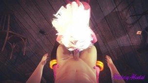 Dragon Ball – POV C21 Blowjob