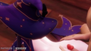 Genshin Impact – Mona's Xmas Gift [UNCENSORED HENTAI 4K R-18 MMD]