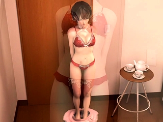 Hentai sex scene with a hot busty blonde