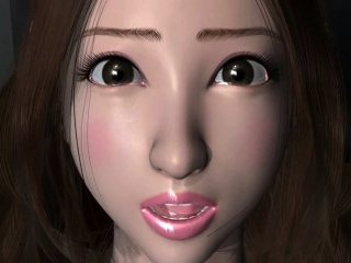 Massive breasts hentai redhead fellating large cock