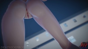 MMD R18 Nude Sexy Mitsu – Lean On – 1091