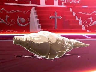 3D hentai shemale cutie self masturbating