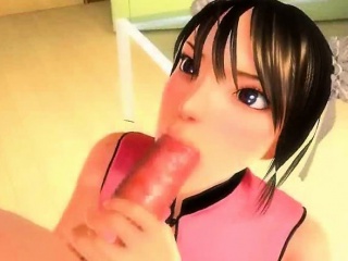 Animated gets big boobs fucked by long dick