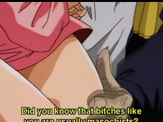 Anime girl gets punished and hardcore nailed