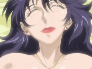 Anime teen guy trying out MILF slick pussy