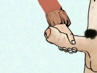 Cartoon Cougar teaching her neighbor 19