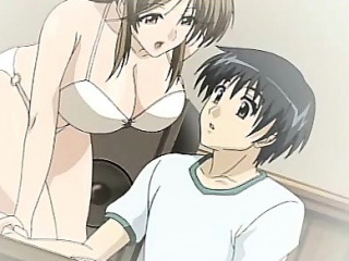 Cute anime sex doll caught masturbating